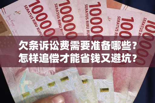 济南欠条诉讼费需要准备哪些？怎样追偿才能省钱又避坑？
