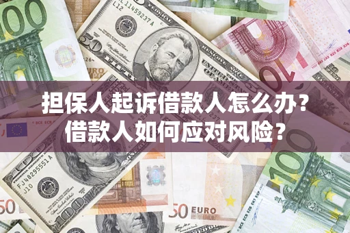 济南担保人起诉借款人怎么办？借款人如何应对风险？